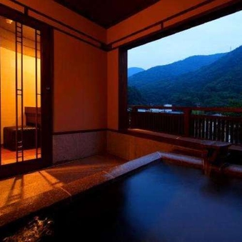 ■そよぎの間■ 箱根連山が見える専用露天風呂付客室